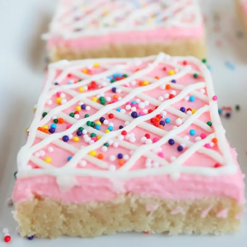Sugar Cookie Squares