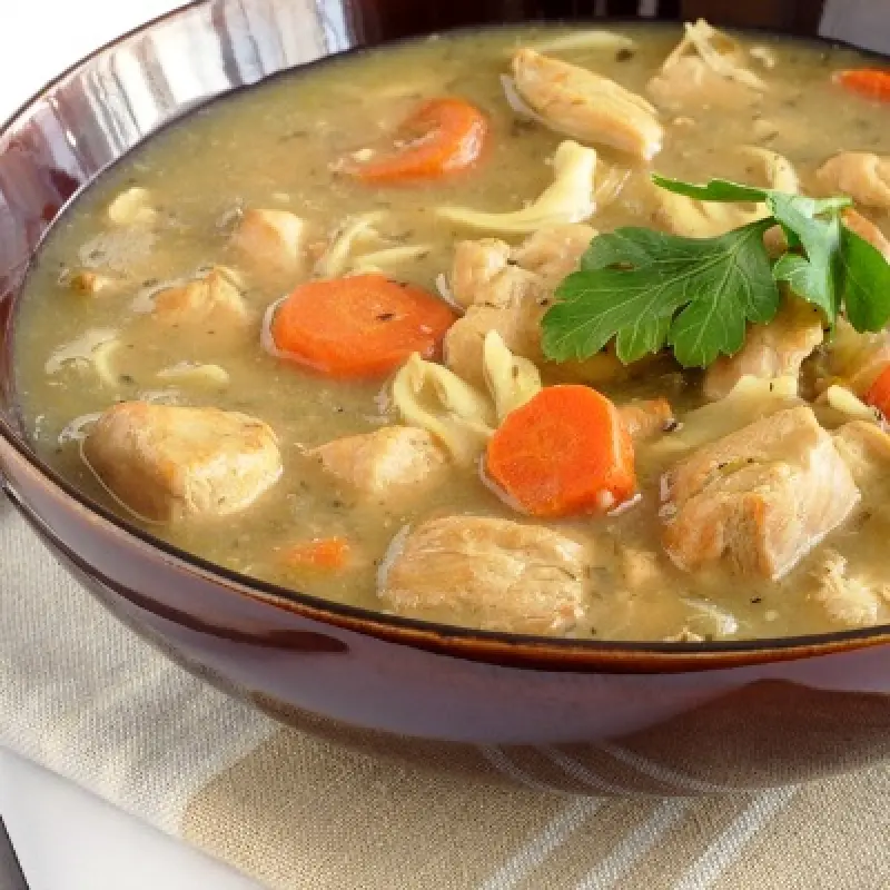 Simple and Quick Chicken Noodle Soup