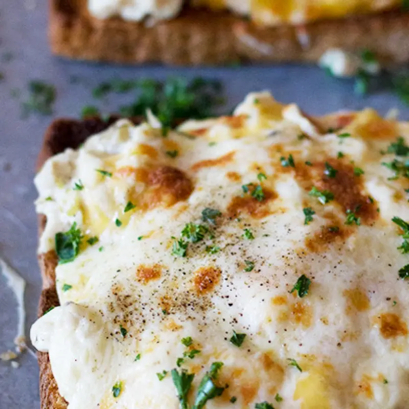 Chicken Mayo Cheese Melts