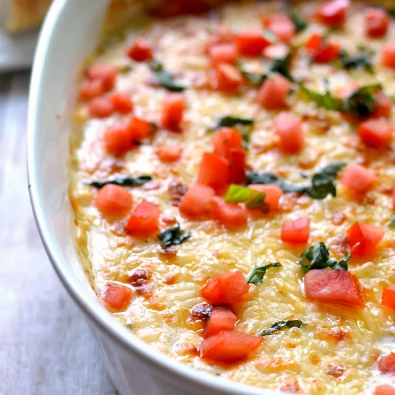 Cheesy Chicken Alfredo Dip