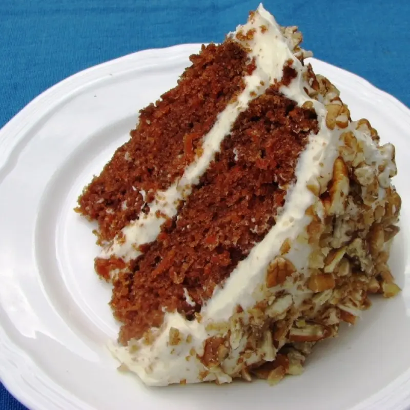 Easy Carrot Cake with Cream Cheese Frosting