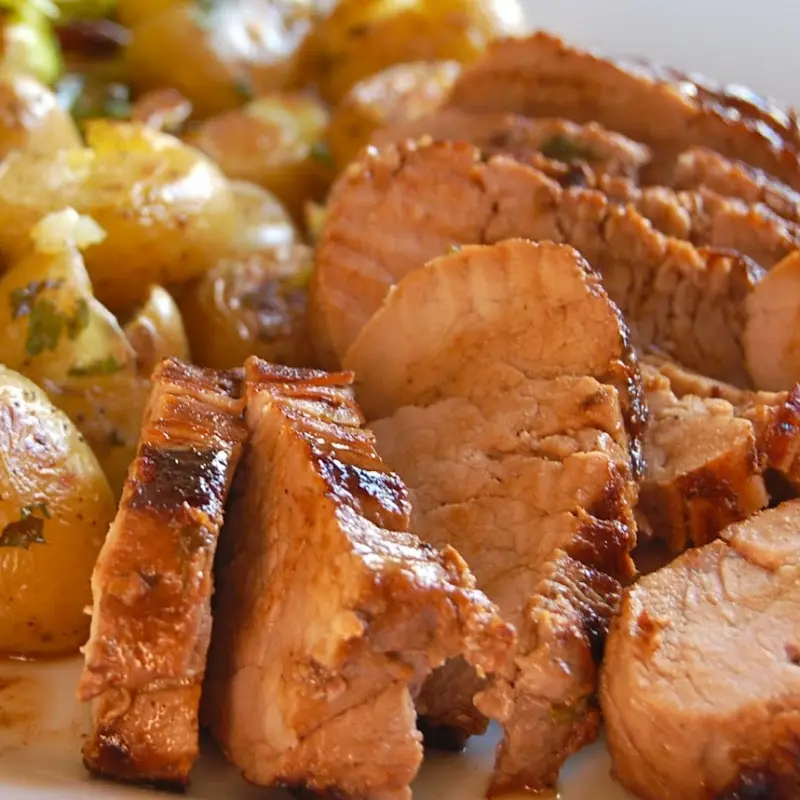 Pork Tenderloin with Pan Sauce