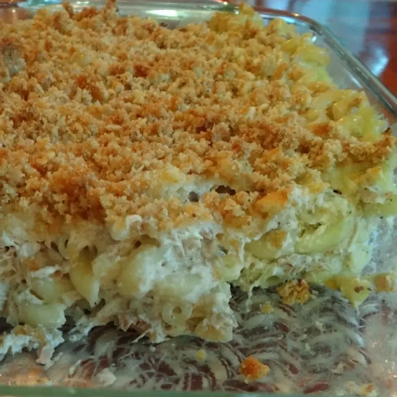 Easy Oven Baked Tuna Casserole