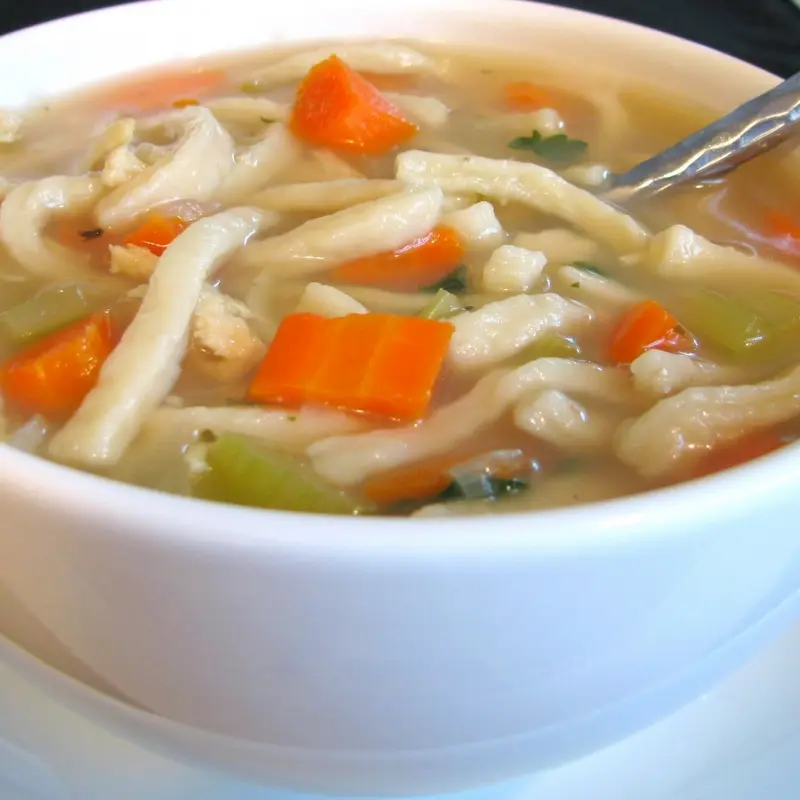 Chicken Noodle Soup with Homemade Noodles