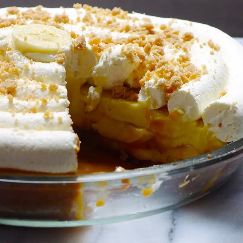 Dulce de Leche Banana Cream Pie