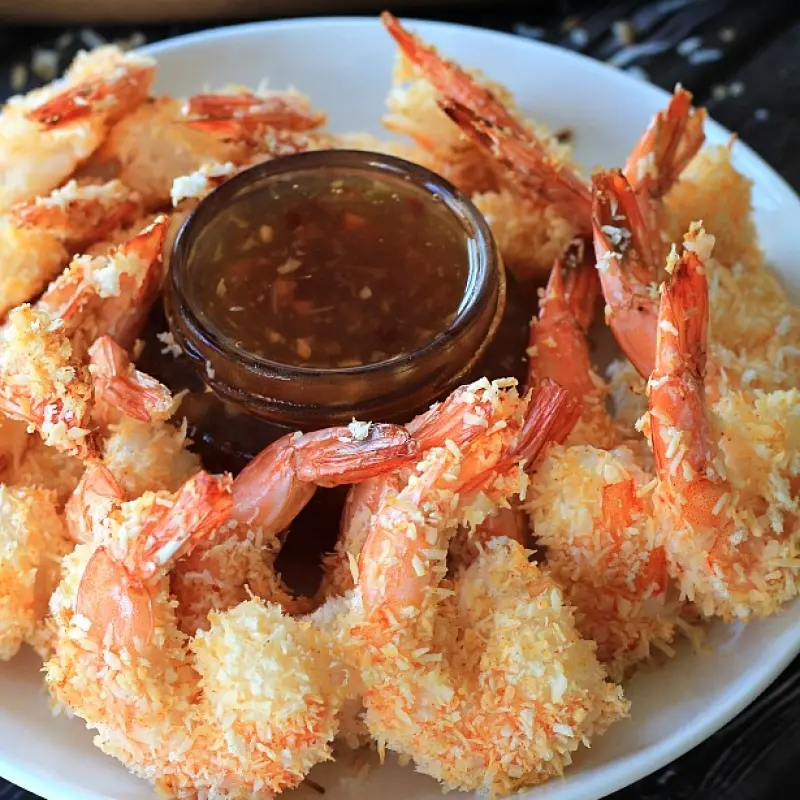 Coconut Shrimp with Thai Chili Ginger Sauce