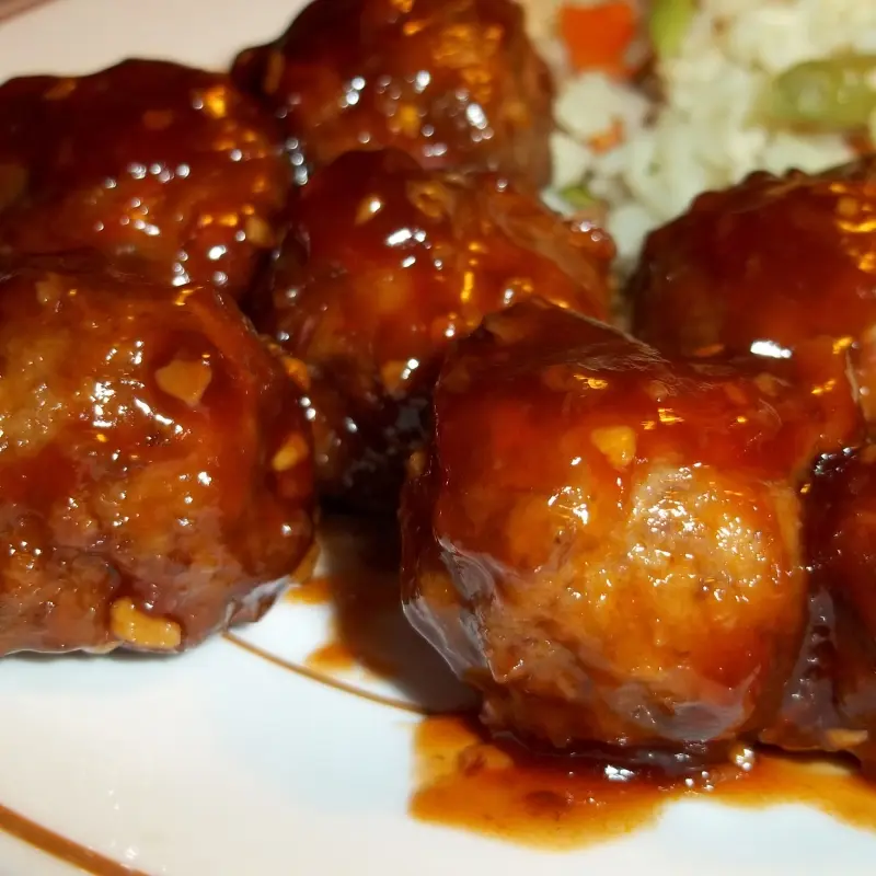 Honey Garlic Meatballs