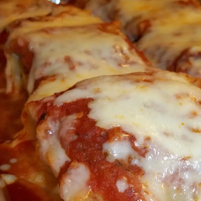Poor Man's Lasagna Rolls