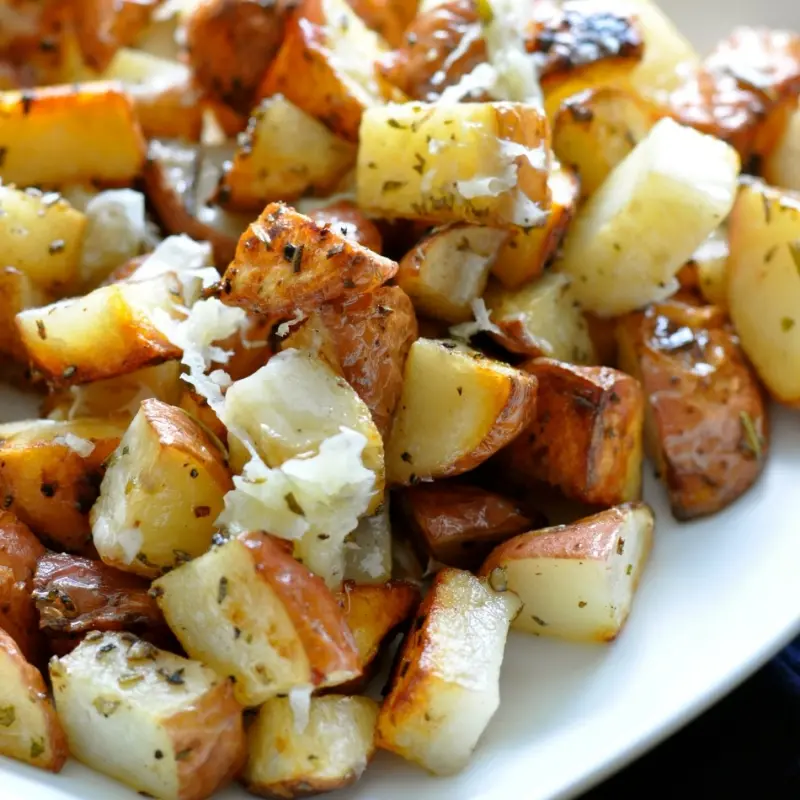 Grilled Parmesan Herbed Potatoes