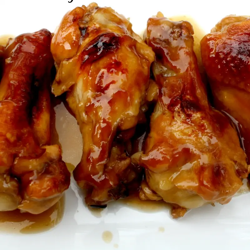 Sticky Garlic Wings