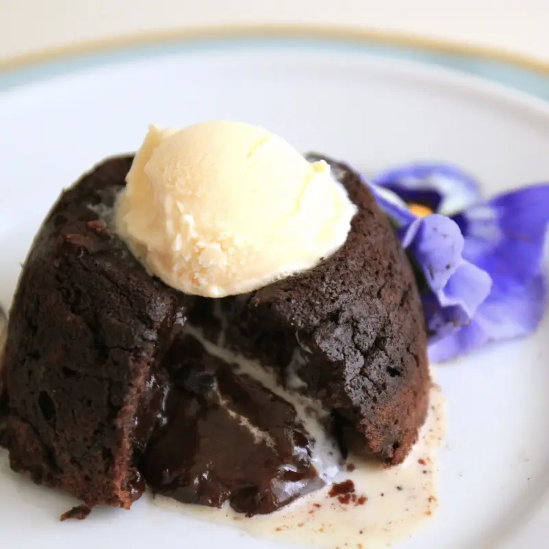 Chocolate Molten Cakes in a Cupcake Pan