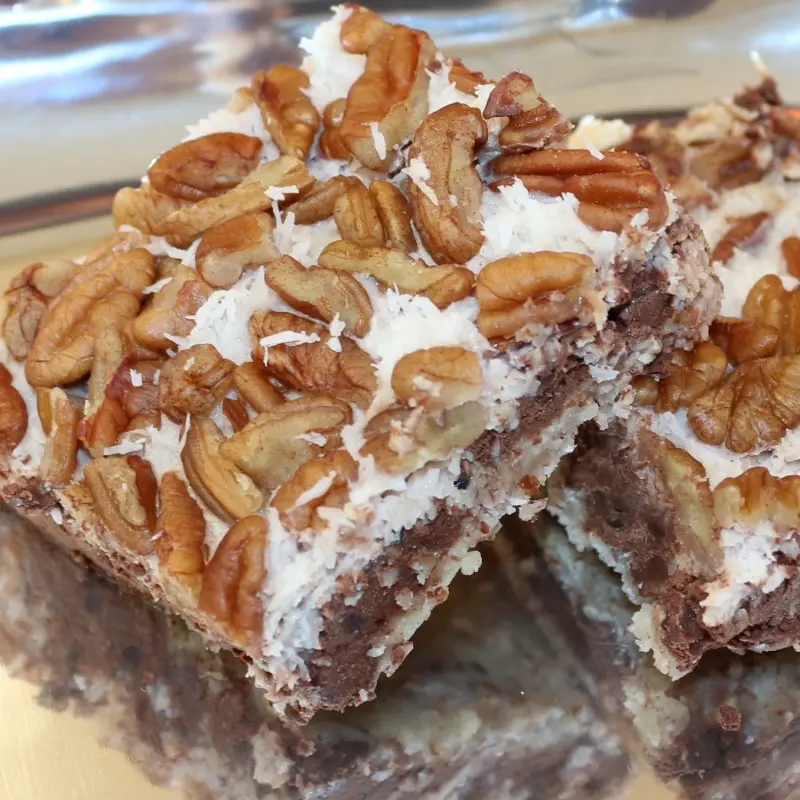 Coconut Magic Bars