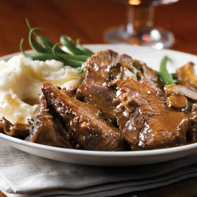 Slow Cooker Marvelous Mushroom Pot Roast