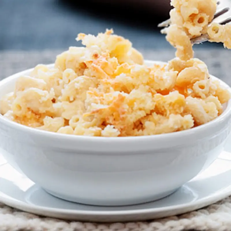 Healthy Lunch Makeover Mac and Cheese