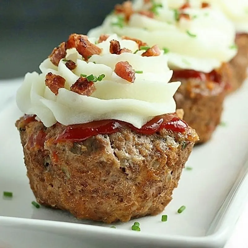 Meatloaf Cupcakes