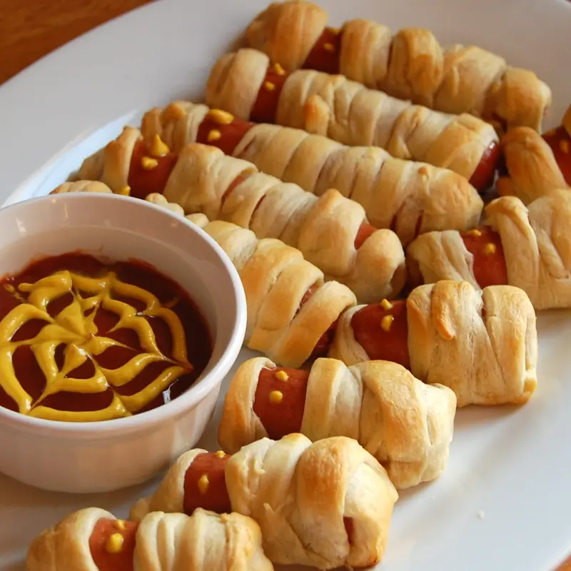 Halloween Mummy Dogs