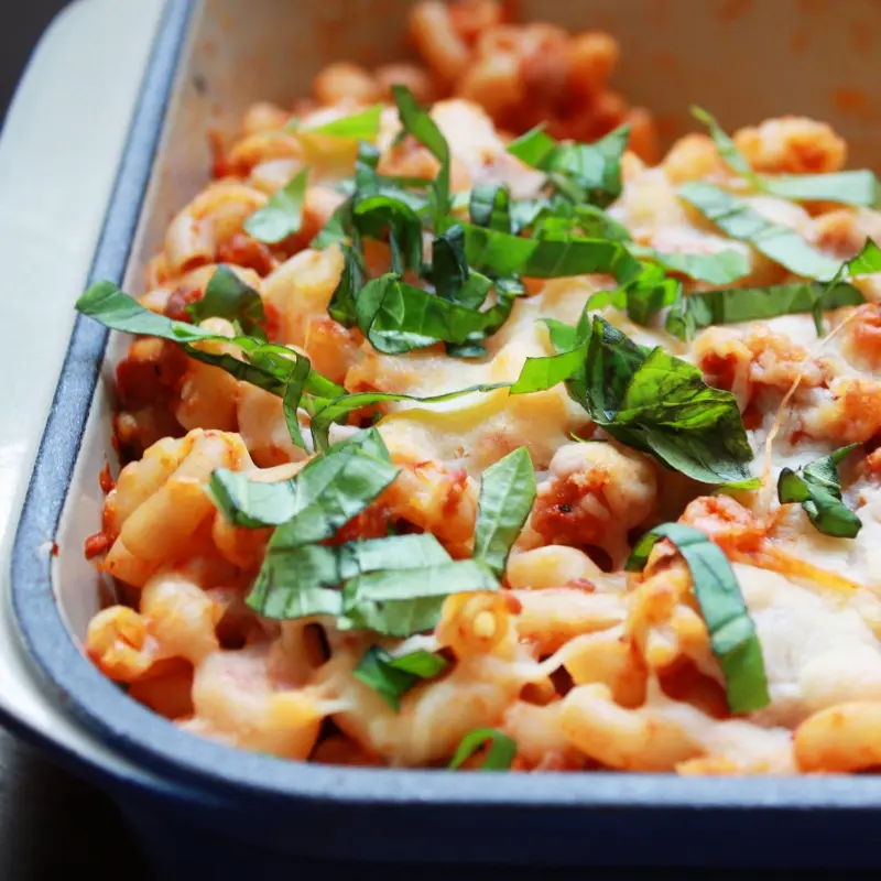 Baked Pasta and Italian Sausage