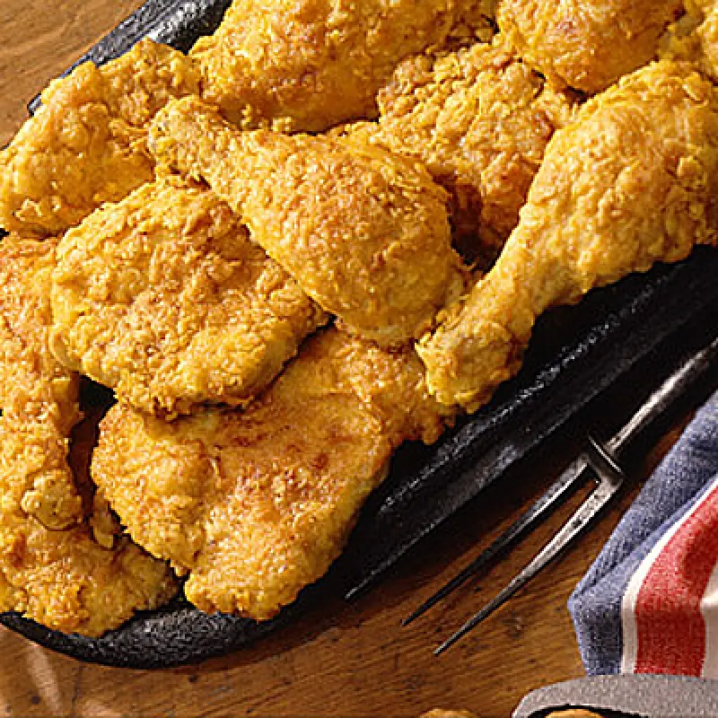 Southern Syle Oven Fried Chicken