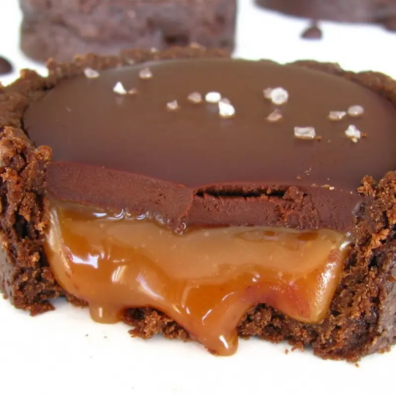 Chocolate Salted Caramel Tart