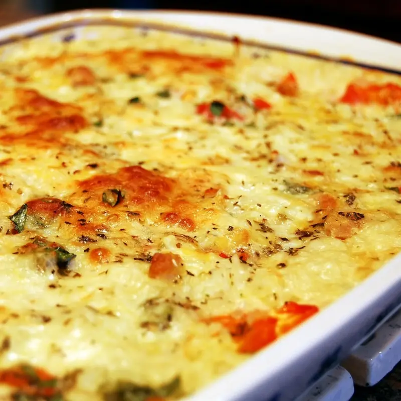 Pesto Prosciutto Chicken Casserole