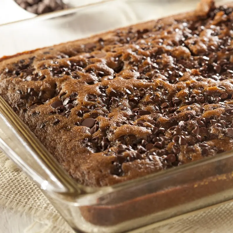 Best Chocolate Chip Brownie Cake