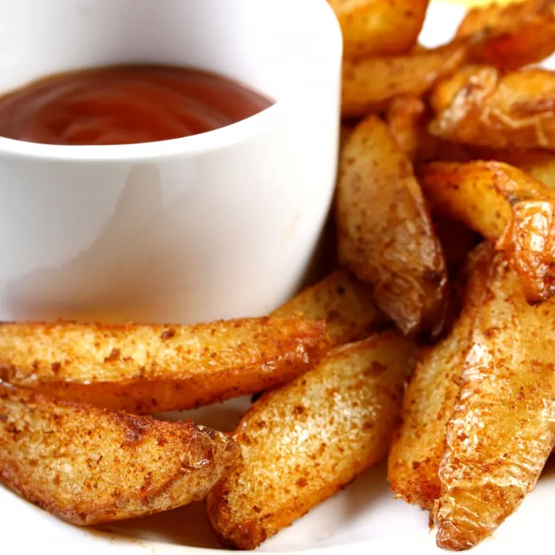 Spicy Paprika Potato Wedges