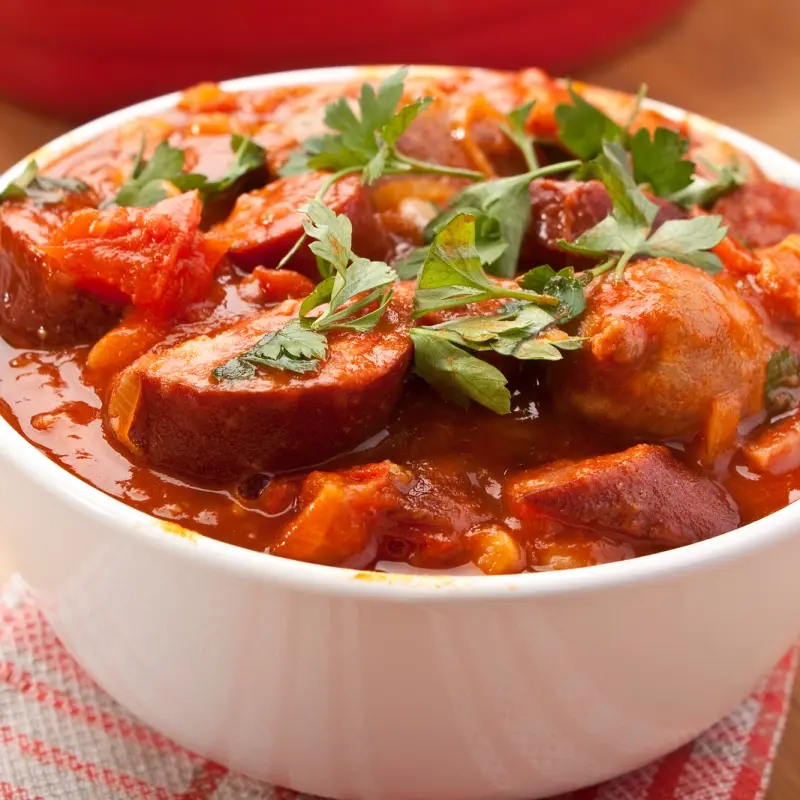 Crock Pot Chorizo Stew