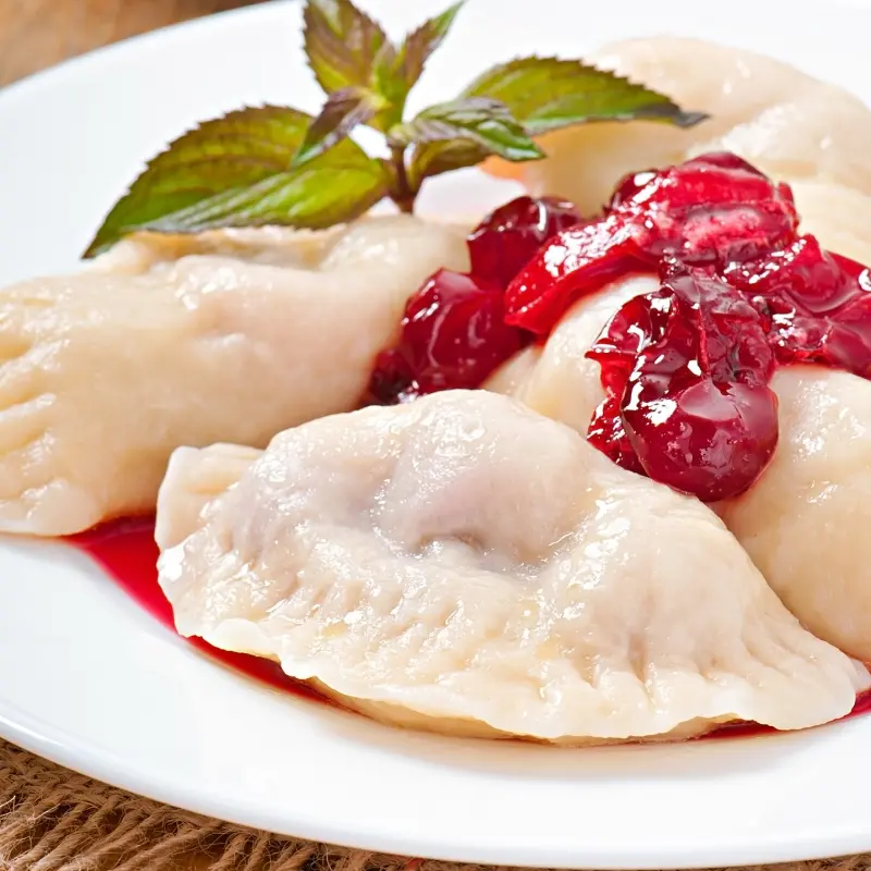 Cherry Dumplings