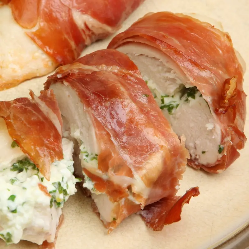 Prosciutto Wrapped Chicken