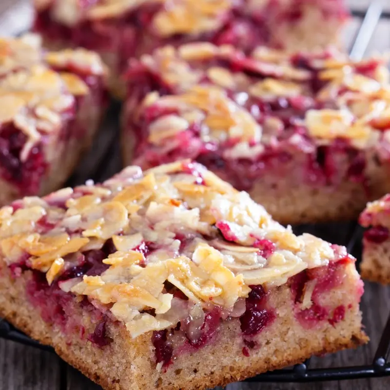 Berry Custard Bars