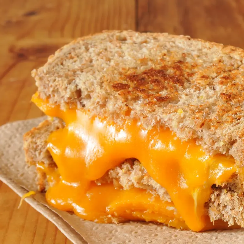 Simple Busy Day Grilled Cheese