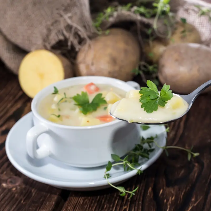 Creamy Home Made Potato Soup