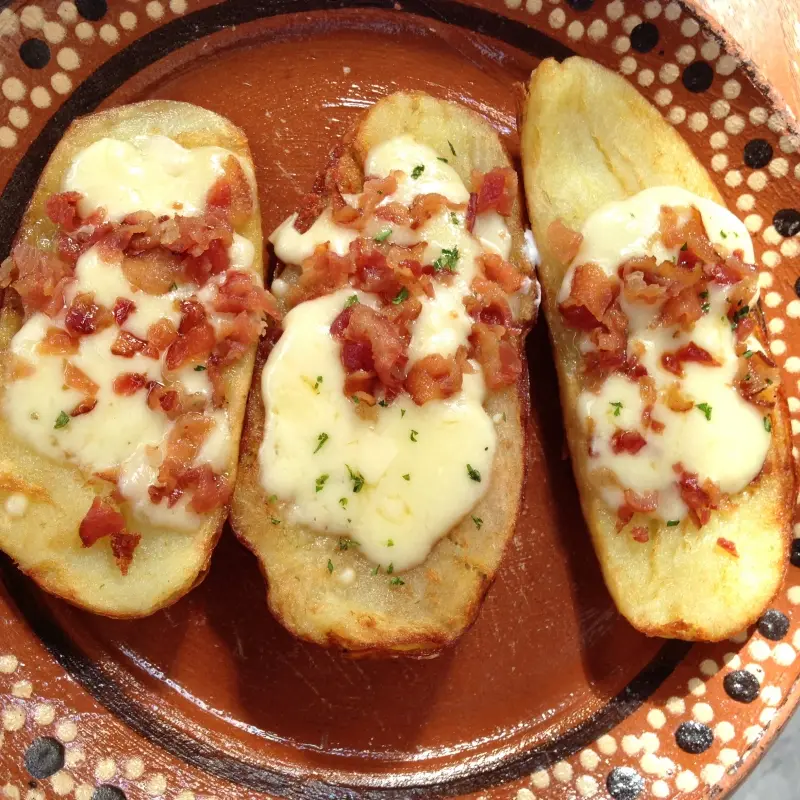 Potato Skins Mexican Style