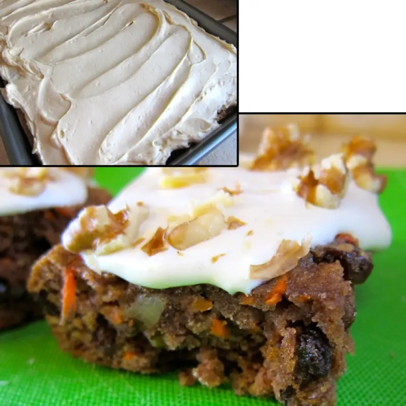 Carrot Cake Bars