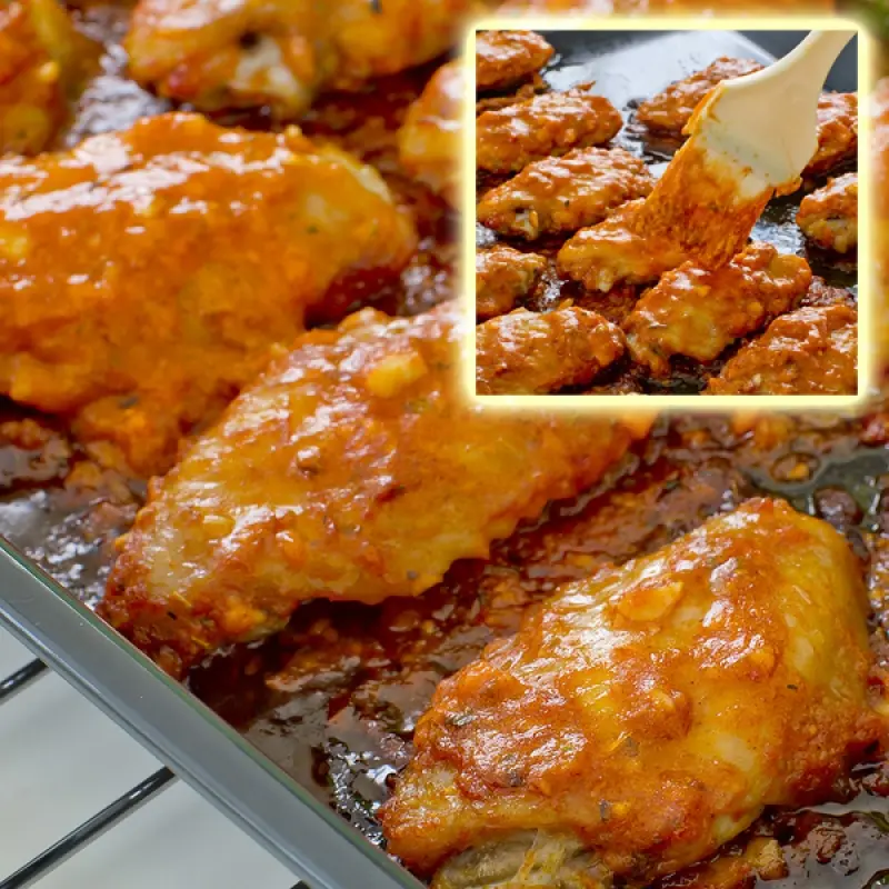 Sweet and Spicy Chicken Wings