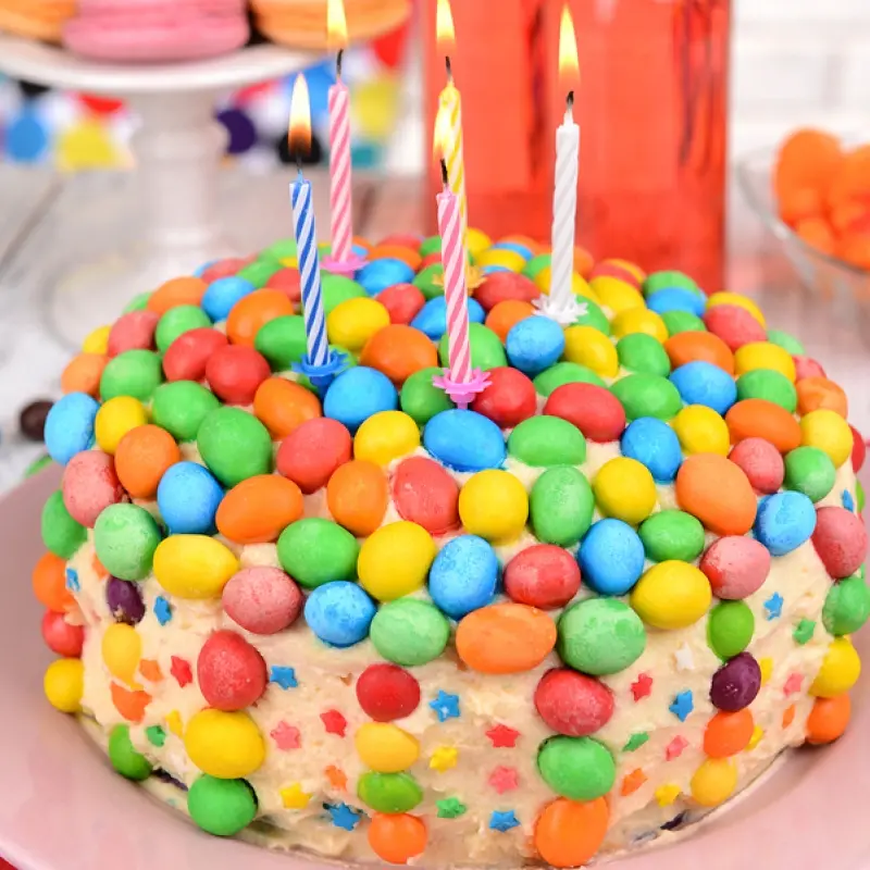 Rainbow Birthday Cake