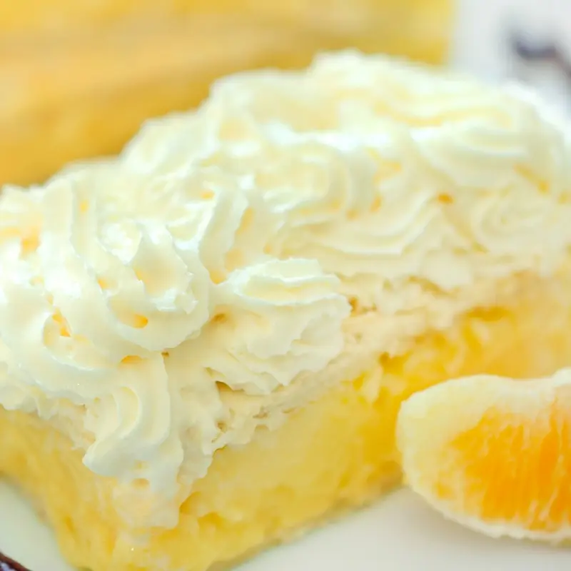 Orange Cheesecake Squares