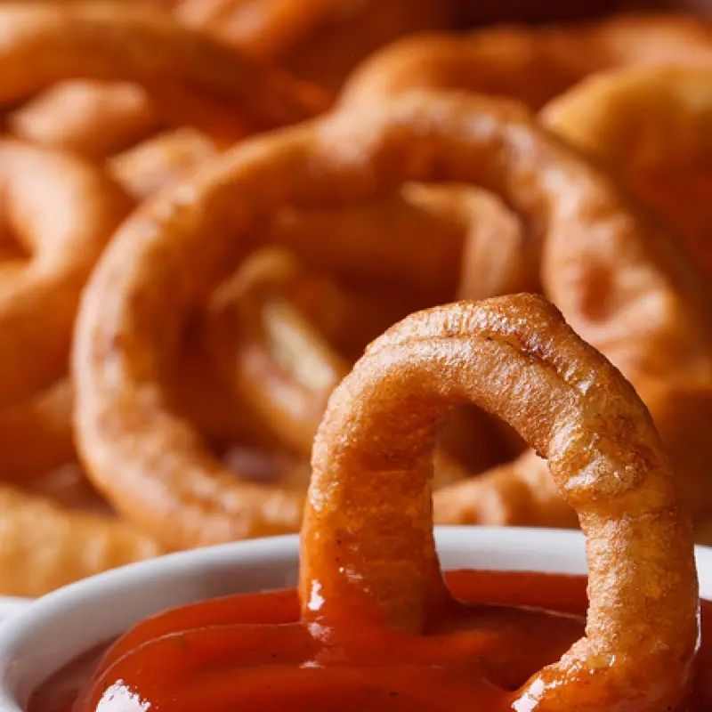 Sweet 'n' Hot Onion Rings