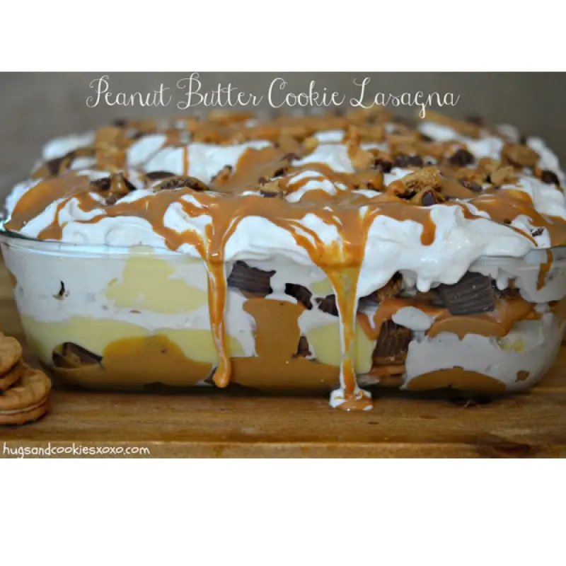Peanut Butter Cookie Lasagna