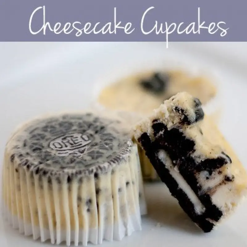 Cookies and Cream Cheesecake Cupcakes