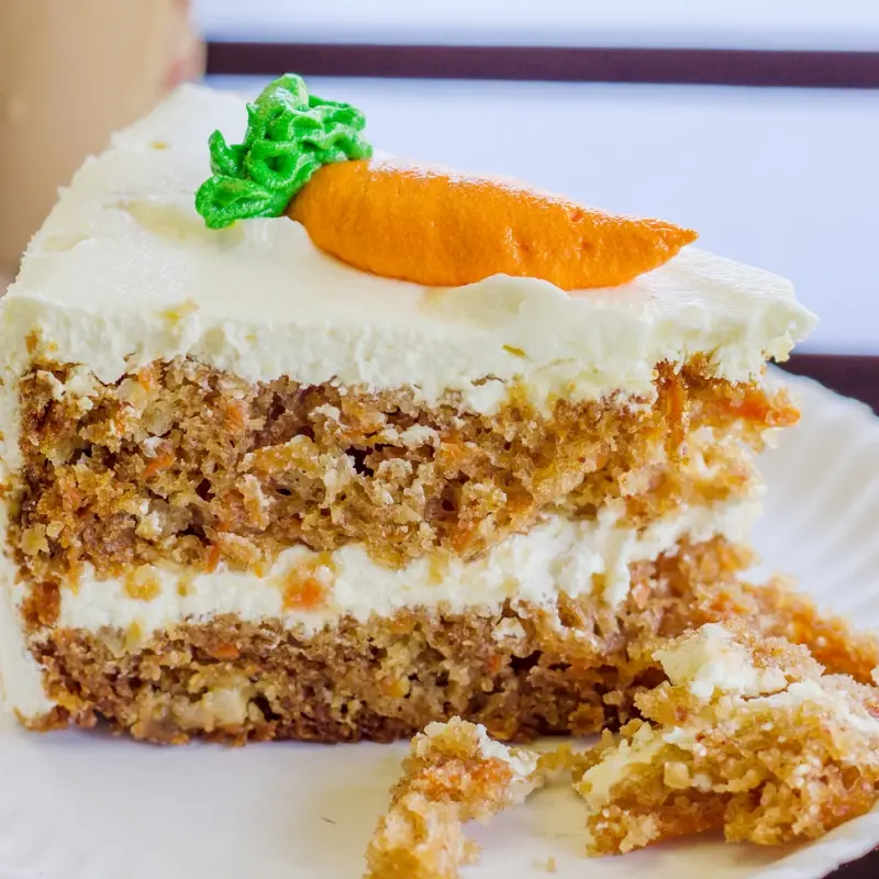 Cream Cheese Frosted Carrot Layer Cake
