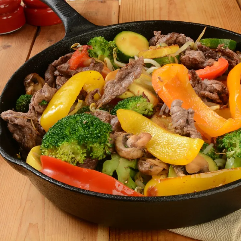Stir Fried Beef and Veggies