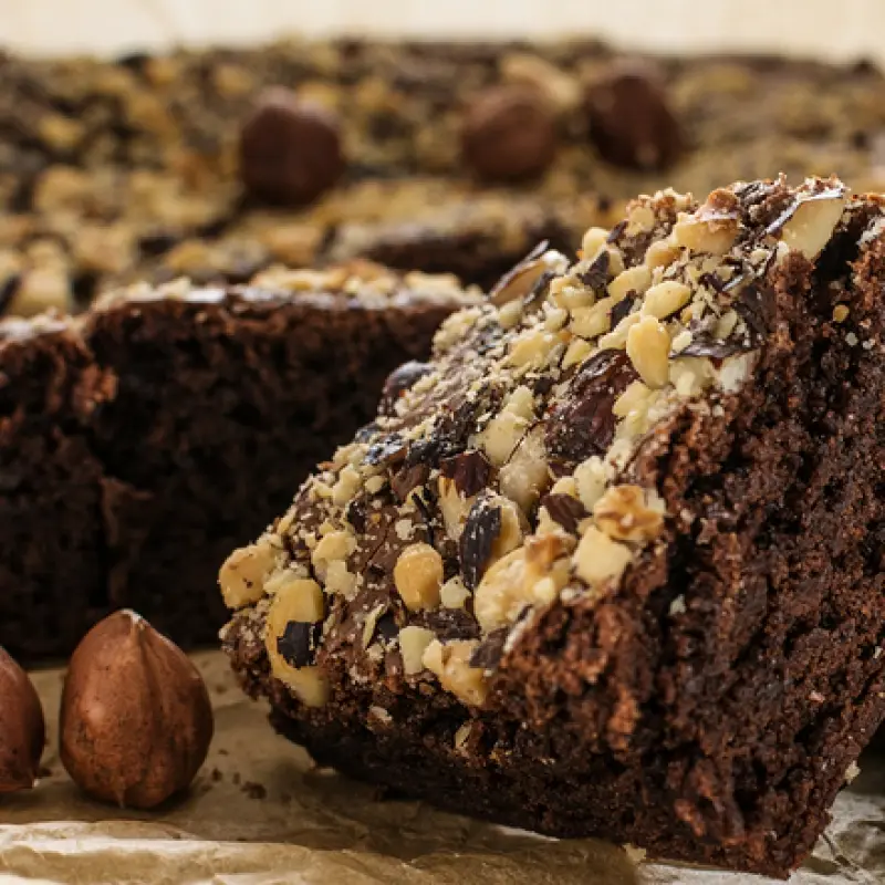 Hazelnut Brownies