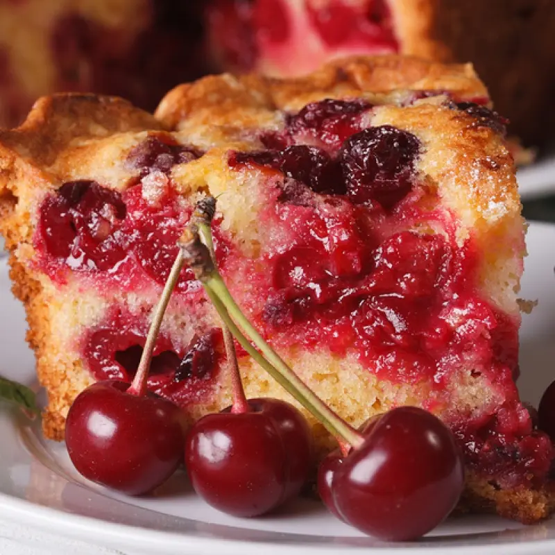 Easy To Make Cherry Cake