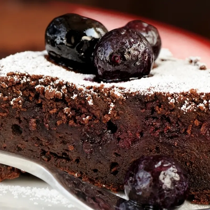 Chocolate Blueberry Cake