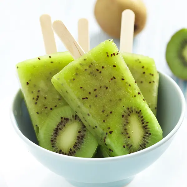 Kiwi Pineapple Popsicles
