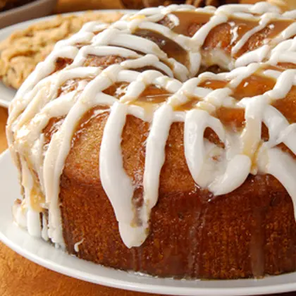 Double Apple Bundt Cake