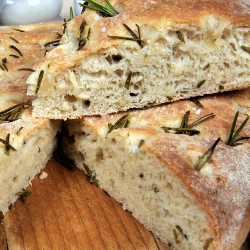 Italian Rosemary Focaccia Bread Recipe