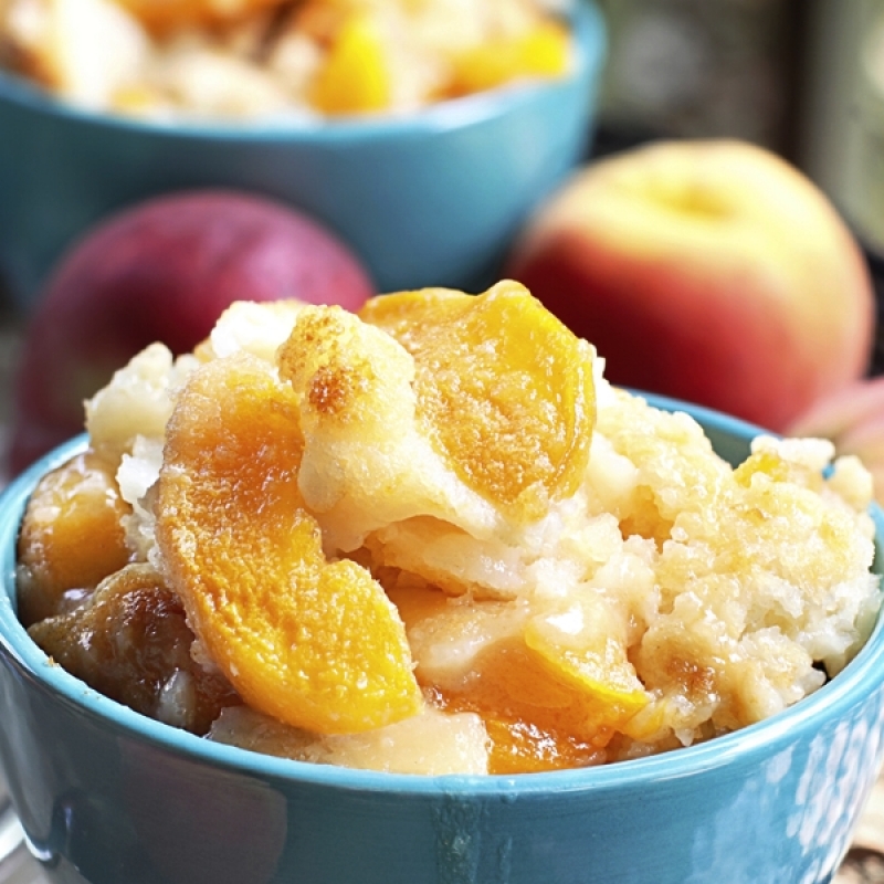 Fresh Peach Cobbler Recipe