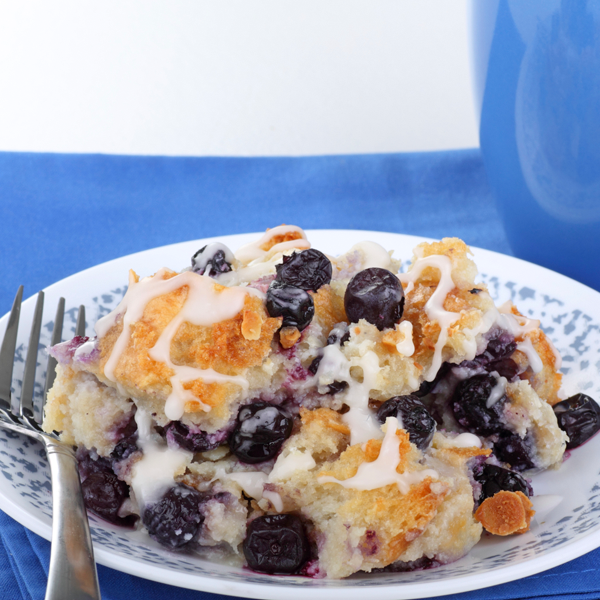 Blueberry Bread Pudding Recipe